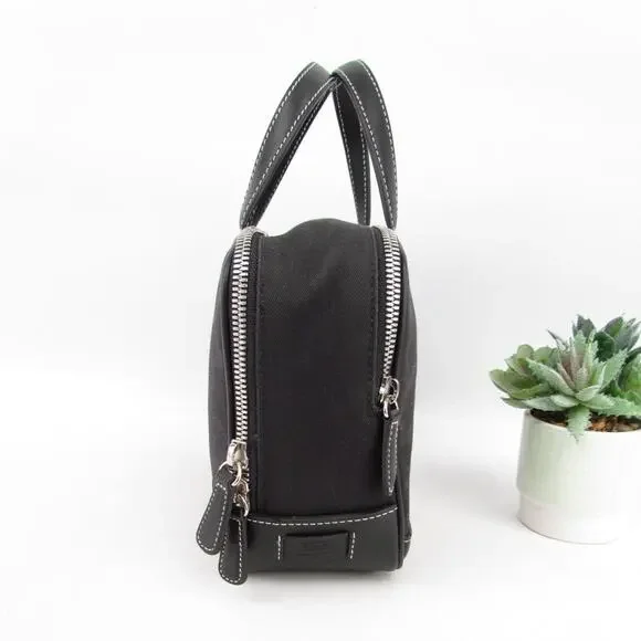 Coach Double Zipper Cosmetic Bag - Picture 3 of 11